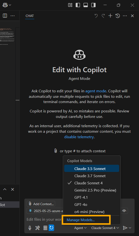 copilotmanagemodels