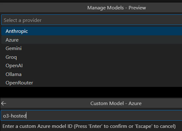 selectazuremodelid
